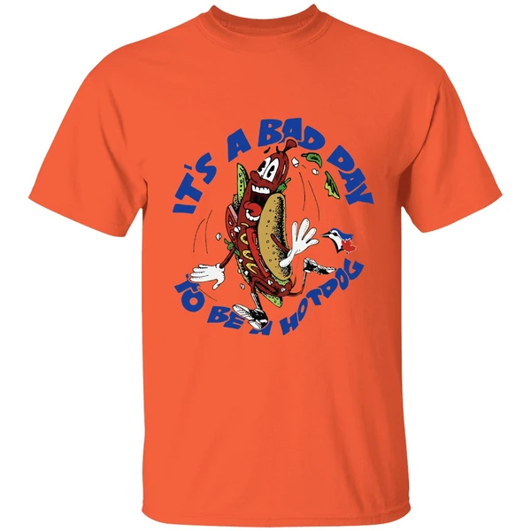 Toronto Blue Jays Its A Bad Day To Be A Hotdog Shirt - Image 3