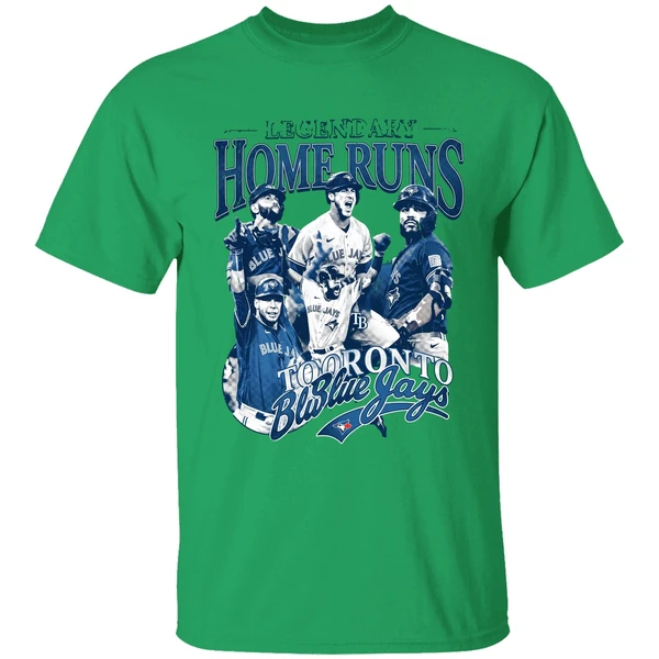 Toronto Blue Jays Legendary Home Runs Shirt - Image 8