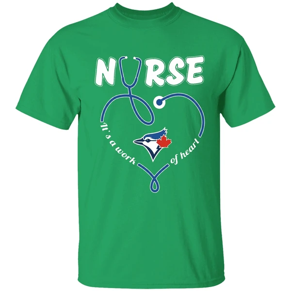 Toronto Blue Jays Nurse Its A Work Of Heart Shirt - Image 2