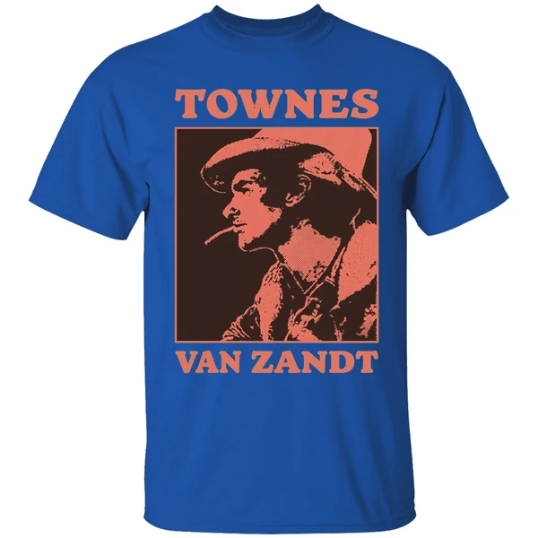 Townes Van Zandt Vintage Shirt - Image 5