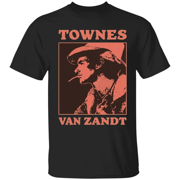 Townes Van Zandt Vintage Shirt - Image 7