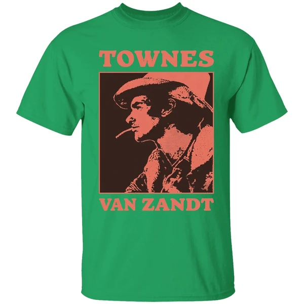 Townes Van Zandt Vintage Shirt - Image 8