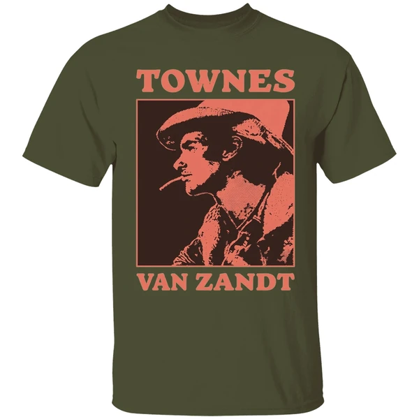 Townes Van Zandt Vintage Shirt - Image 9