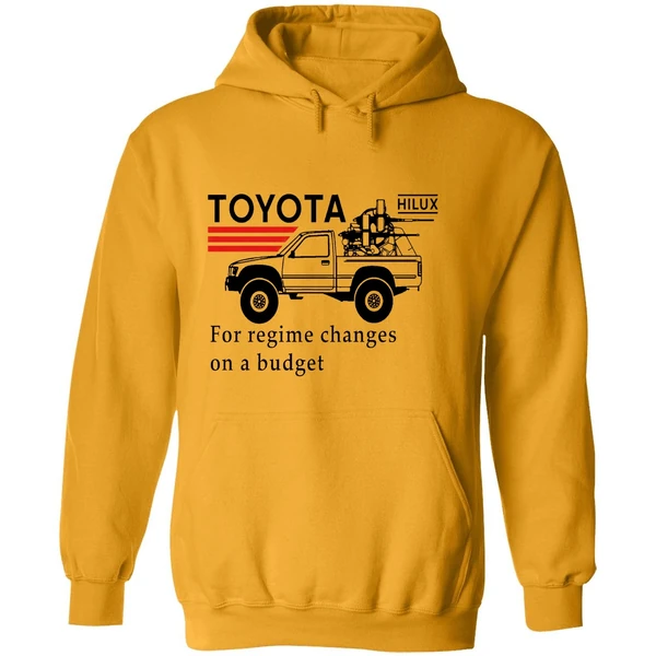 Toyota For Regime Changes On A Budget Hoodie