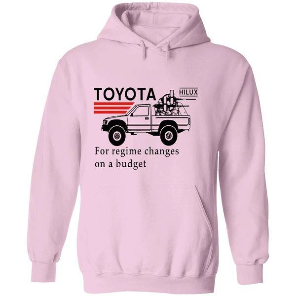 Toyota For Regime Changes On A Budget Hoodie - Image 5
