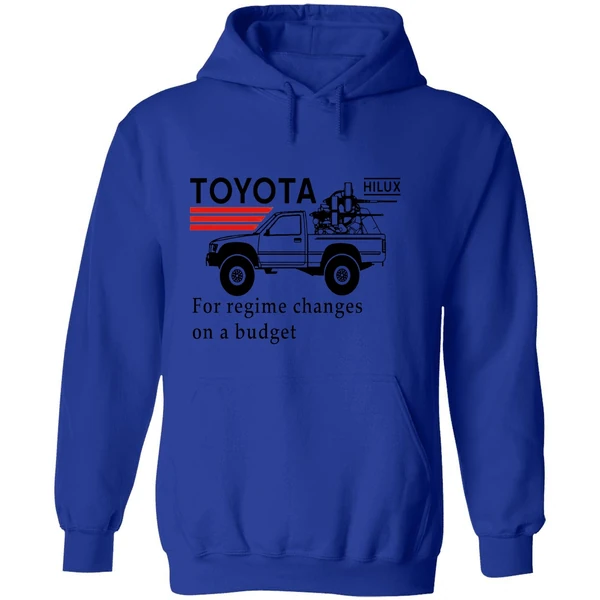 Toyota For Regime Changes On A Budget Hoodie - Image 7
