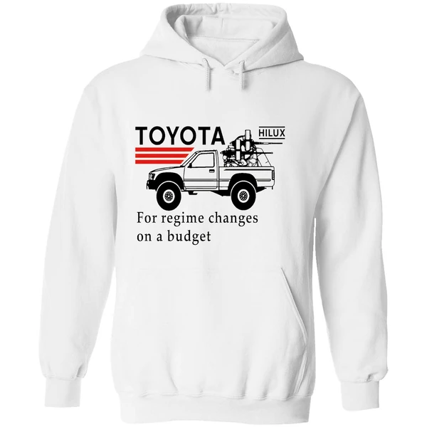 Toyota For Regime Changes On A Budget Hoodie - Image 8