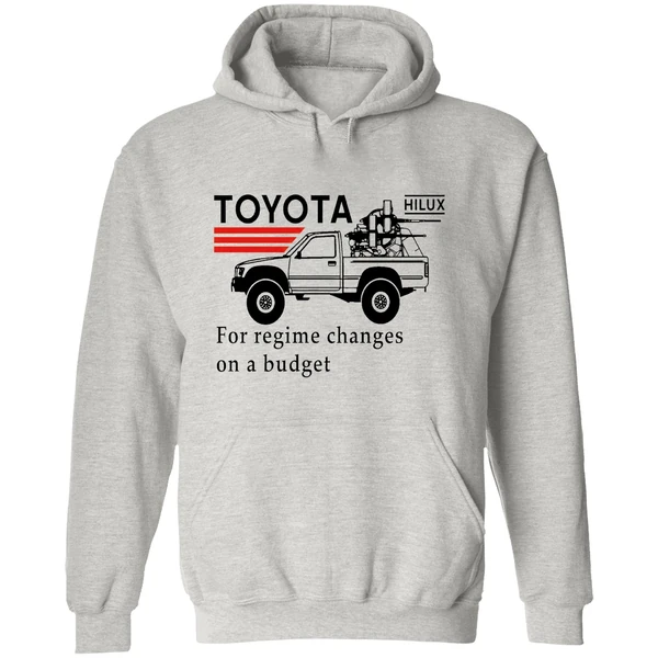 Toyota For Regime Changes On A Budget Hoodie - Image 9