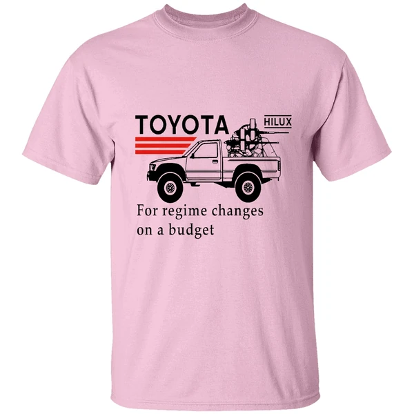 Toyota For Regime Changes On A Budget Shirt - Image 2