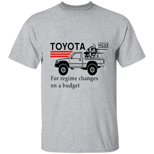 Toyota For Regime Changes On A Budget Shirt - Image 6