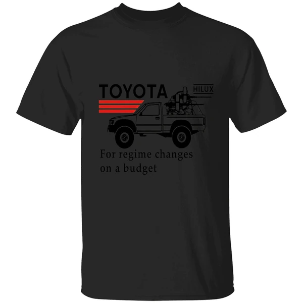 Toyota For Regime Changes On A Budget Shirt - Image 7