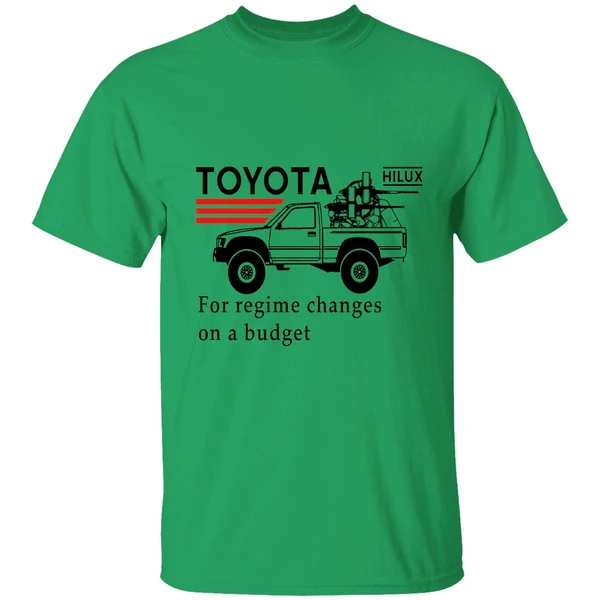 Toyota For Regime Changes On A Budget Shirt - Image 8