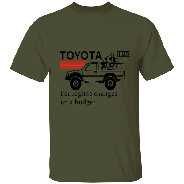 Toyota For Regime Changes On A Budget Shirt - Image 9