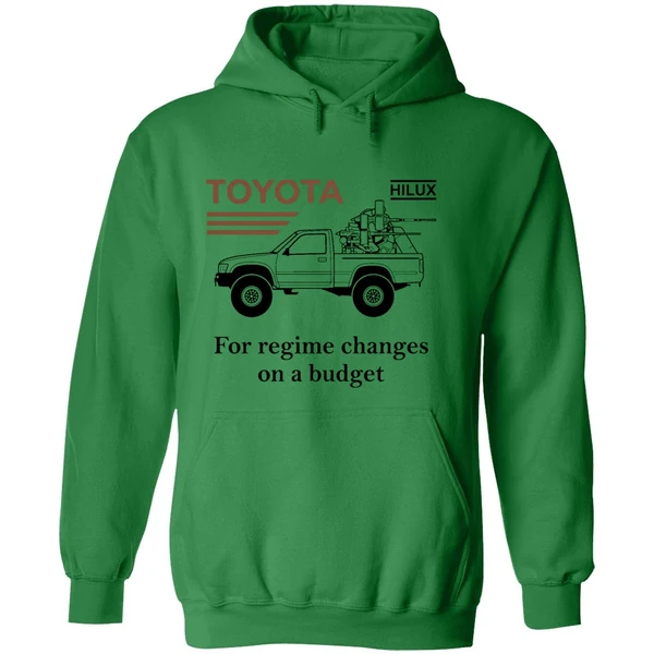 Toyota Hilux For Regime Changes On A Budget Hoodie - Image 2