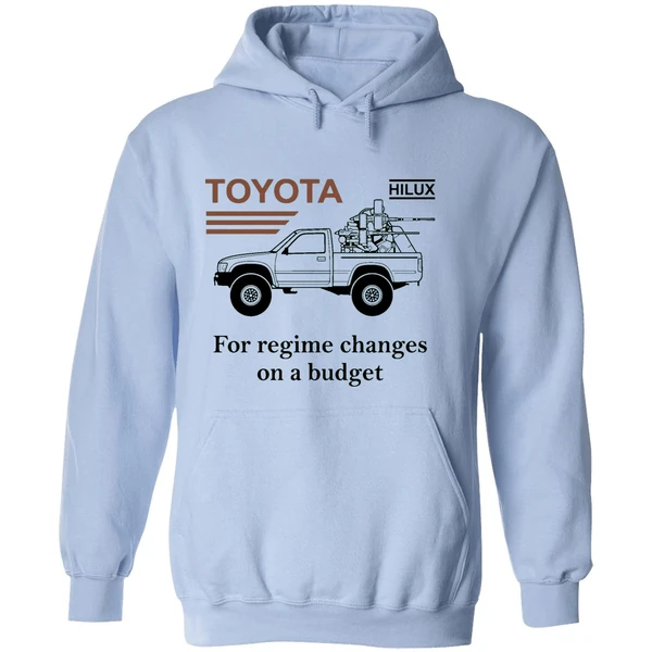 Toyota Hilux For Regime Changes On A Budget Hoodie - Image 4