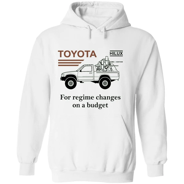 Toyota Hilux For Regime Changes On A Budget Hoodie - Image 8