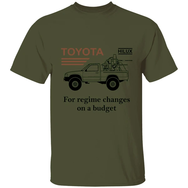 Toyota Hilux For Regime Changes On A Budget Shirt - Image 9