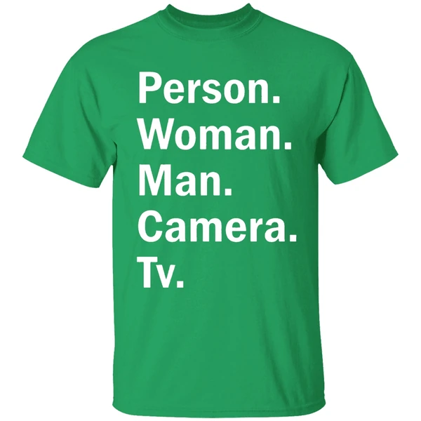 Tr Mp Person Woman Man Camera Tv Shirt - Image 2