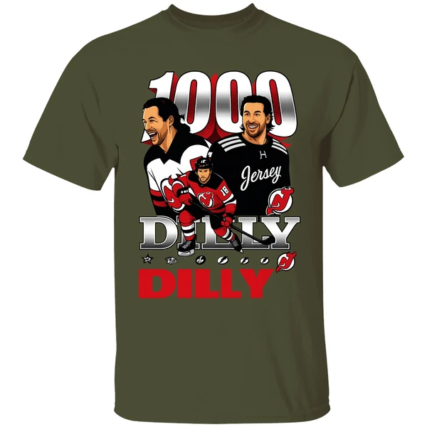 Travis Zajac 1000 Games New Jersey Devils Nhl Shirt - Image 4