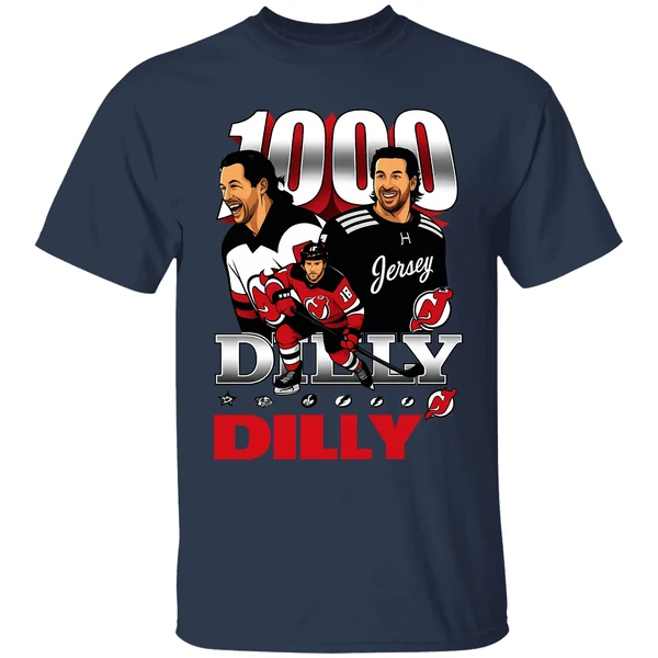 Travis Zajac 1000 Games New Jersey Devils Nhl Shirt - Image 5