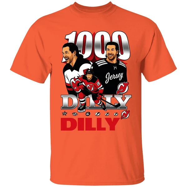 Travis Zajac 1000 Games New Jersey Devils Nhl Shirt - Image 6