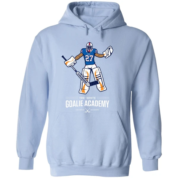 Tre White Goalie Academy Zero Goals Allowed Zero Games Played Hoodie - Image 4