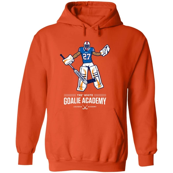 Tre White Goalie Academy Zero Goals Allowed Zero Games Played Hoodie - Image 6