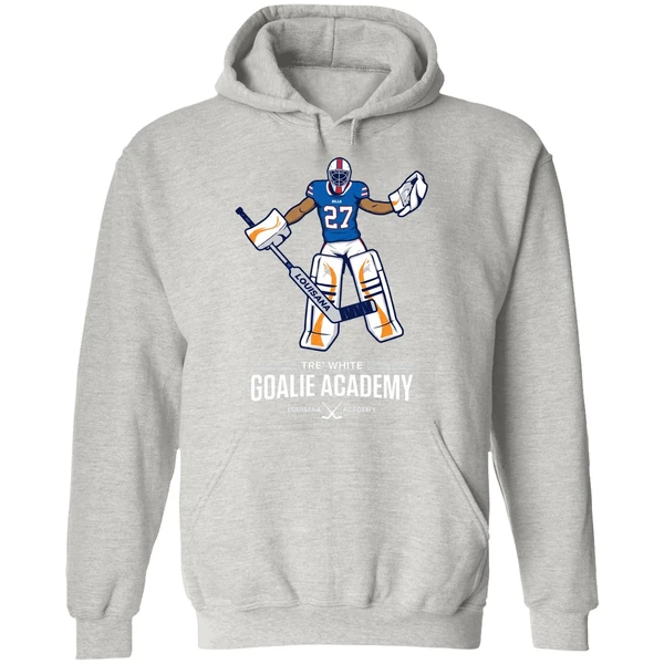 Tre White Goalie Academy Zero Goals Allowed Zero Games Played Hoodie - Image 9