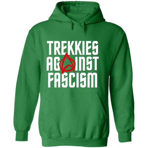 Trekkies Against Fascism Hoodie - Image 2