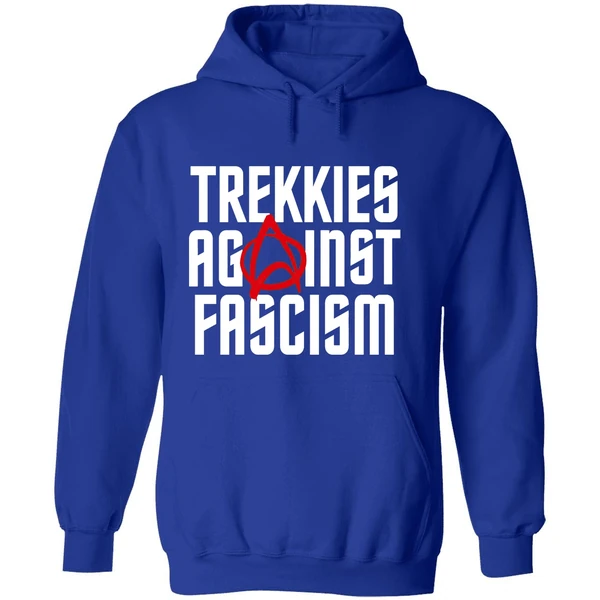 Trekkies Against Fascism Hoodie - Image 7