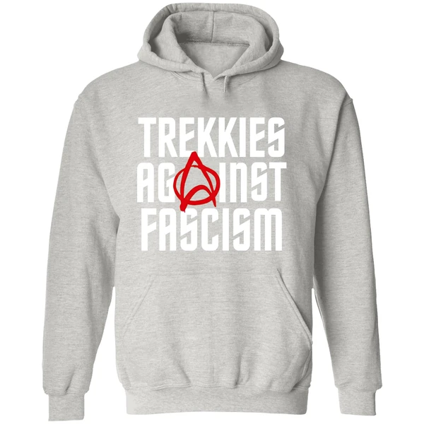 Trekkies Against Fascism Hoodie - Image 9
