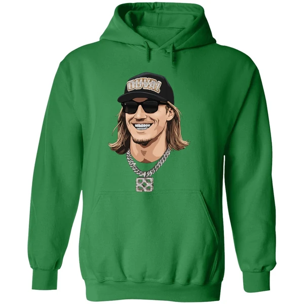 Trevor Lawrence Jaguars Qb Small Market Big Grillz Hoodie - Image 2