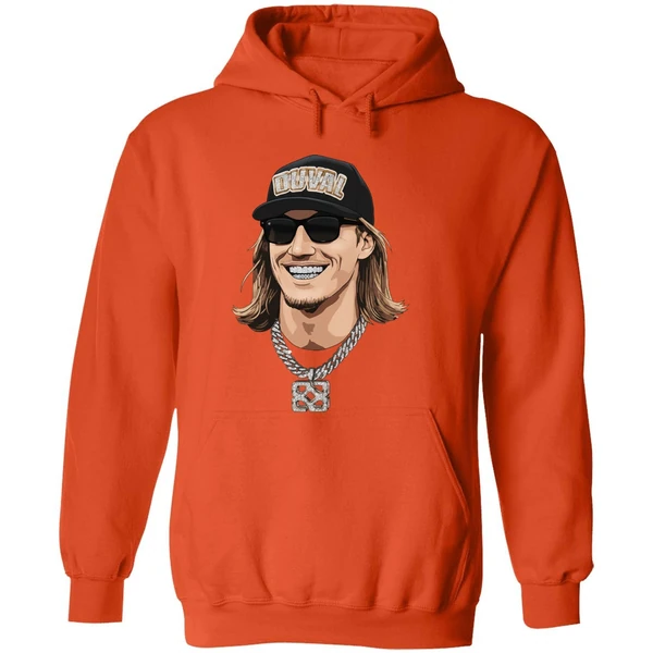 Trevor Lawrence Jaguars Qb Small Market Big Grillz Hoodie - Image 6