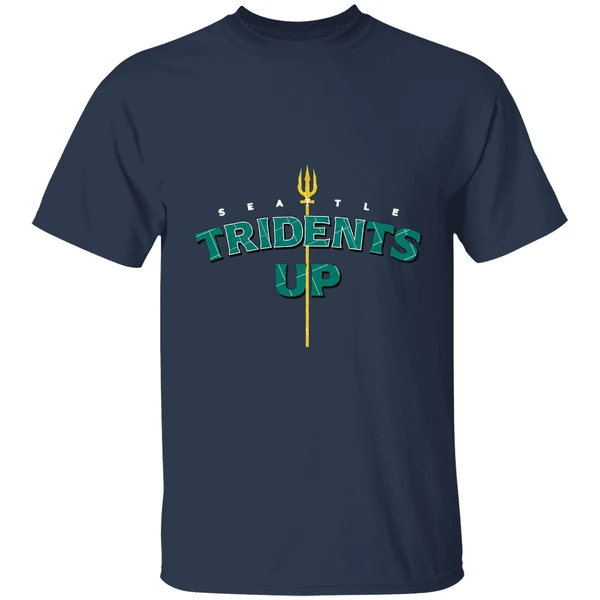 Tridents Up Seattle Mariners Mlb Baseball 2025 Shirt - Image 4