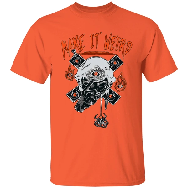 trip of terror clairvoyant 2025 new shirt orange