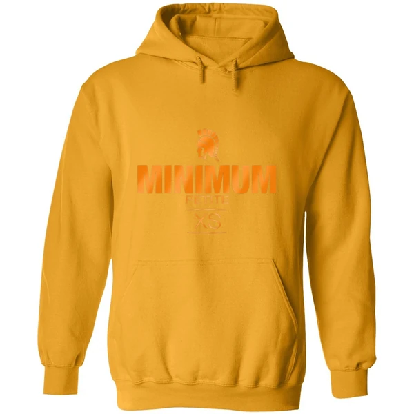 Trojan Minimum Petite Xs Gold Hoodie
