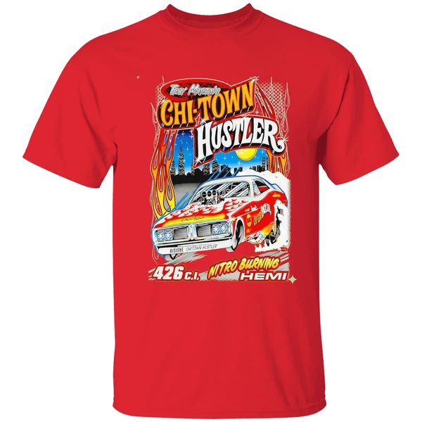 Troy Martins Chi Town Hustler Nitro Burning Hemi Shirt - Image 6