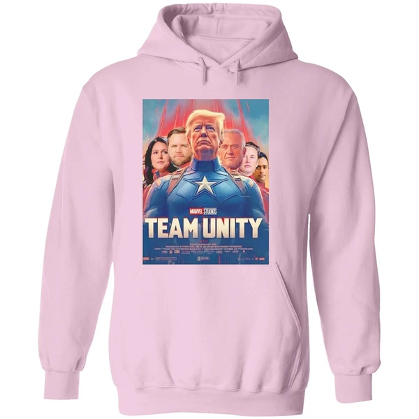 Trump Captain America And Team Unity Marvel Hoodie - Image 5