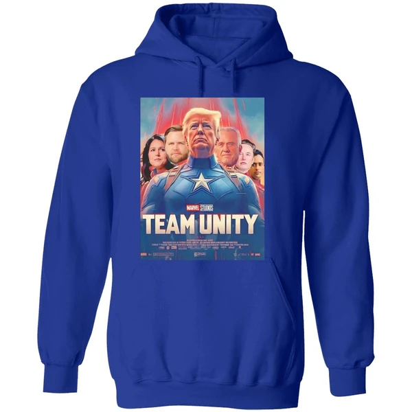 Trump Captain America And Team Unity Marvel Hoodie - Image 7
