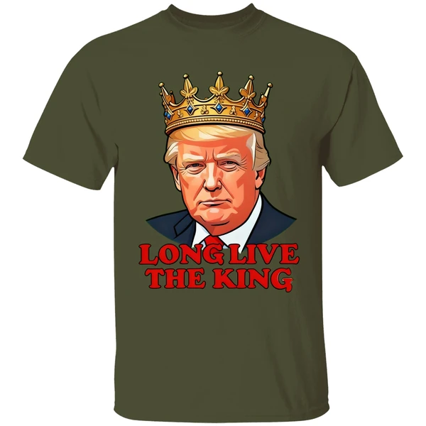Trump Crown Long Live The King Shirt - Image 3