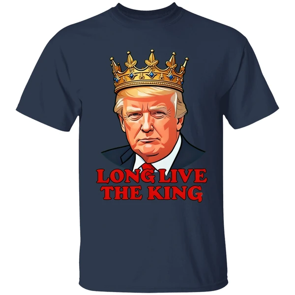 Trump Crown Long Live The King Shirt - Image 4