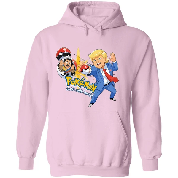 Trump Maduro Venezuela Pokemon Gotta Catch Em All Hoodie - Image 5