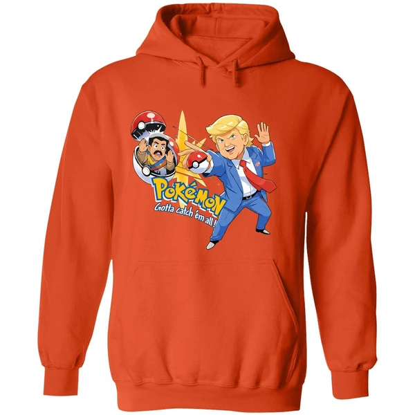 Trump Maduro Venezuela Pokemon Gotta Catch Em All Hoodie - Image 6