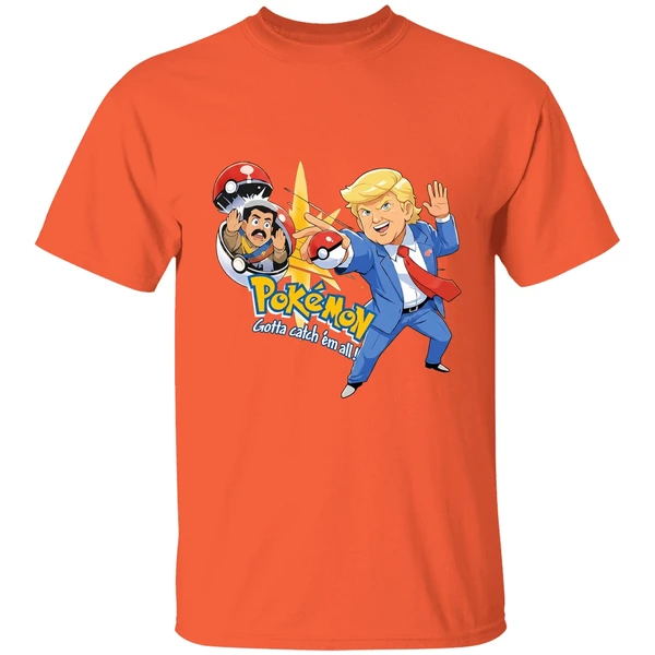 trump maduro venezuela pokemon gotta catch em all shirt orange