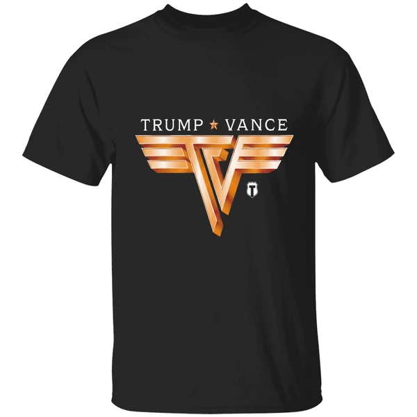 Trump Vance Tv Rocker Gold Shirt