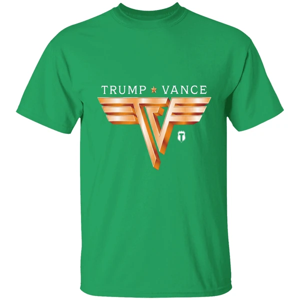 Trump Vance Tv Rocker Gold Shirt - Image 2