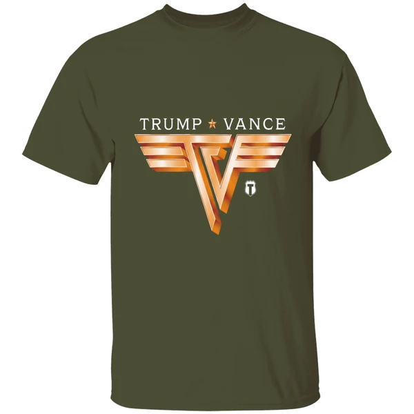 Trump Vance Tv Rocker Gold Shirt - Image 4