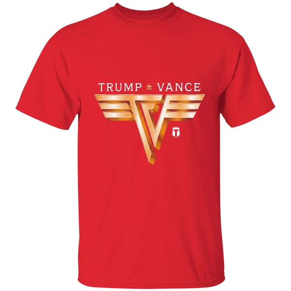 Trump Vance Tv Rocker Gold Shirt - Image 7
