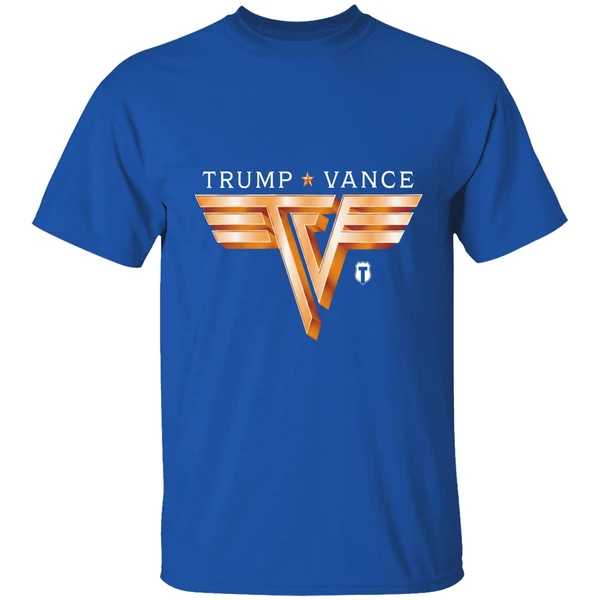 Trump Vance Tv Rocker Gold Shirt - Image 8
