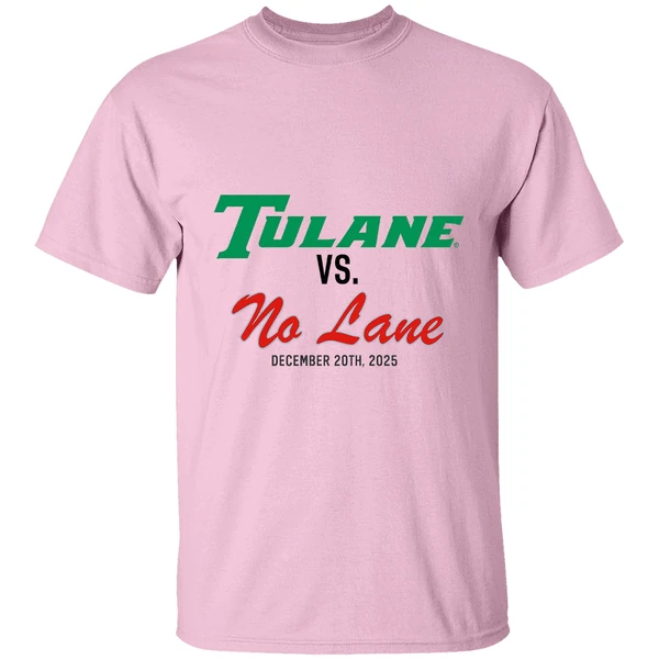 Tulane Green Wave Vs No Lane December 20th 2025 Shirt - Image 2